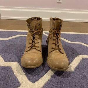Guess combat boots